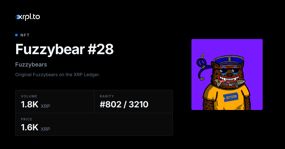 Fuzzybear #28 - Fuzzybears